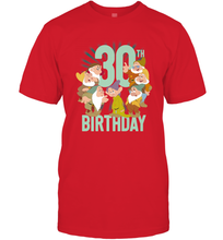Load image into Gallery viewer, Disney Snow White Dwarfs Group Shot 30th Birthday Men's T-Shirt
