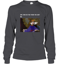 Load image into Gallery viewer, Disney Sleeping Beauty Maleficent Evil Queen Meme Long Sleeve T-Shirt
