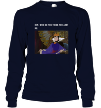 Load image into Gallery viewer, Disney Sleeping Beauty Maleficent Evil Queen Meme Long Sleeve T-Shirt
