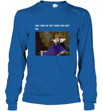Load image into Gallery viewer, Disney Sleeping Beauty Maleficent Evil Queen Meme Long Sleeve T-Shirt
