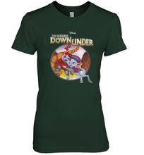 Load image into Gallery viewer, Disney The Rescuers Down Under Circle Movie Logo Women's Premium T-Shirt
