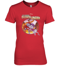 Load image into Gallery viewer, Disney The Rescuers Down Under Circle Movie Logo Women's Premium T-Shirt
