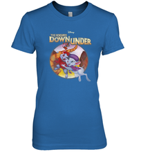 Load image into Gallery viewer, Disney The Rescuers Down Under Circle Movie Logo Women's Premium T-Shirt
