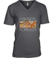 Load image into Gallery viewer, Disney The Fox and the Hound Friends Forever Men's V-Neck
