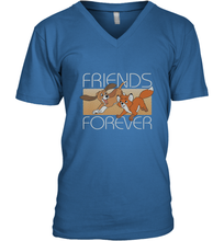 Load image into Gallery viewer, Disney The Fox and the Hound Friends Forever Men's V-Neck
