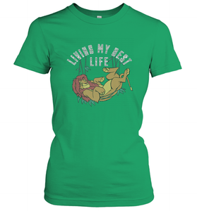 Disney Lion King Simba Living My Best Life Women's T-Shirt