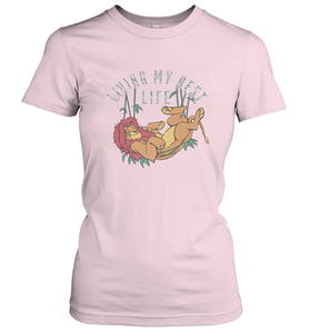 Disney Lion King Simba Living My Best Life Women's T-Shirt