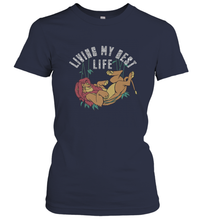 Load image into Gallery viewer, Disney Lion King Simba Living My Best Life Women&#39;s T-Shirt
