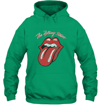Load image into Gallery viewer, Mens The Rolling Stones Script Tongue Logo Hooded Sweatshirt

