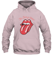 Load image into Gallery viewer, Mens The Rolling Stones Script Tongue Logo Hooded Sweatshirt
