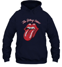 Load image into Gallery viewer, Mens The Rolling Stones Script Tongue Logo Hooded Sweatshirt
