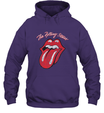 Load image into Gallery viewer, Mens The Rolling Stones Script Tongue Logo Hooded Sweatshirt
