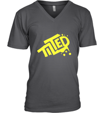 Load image into Gallery viewer, Fortnite Tilted (Yellow Logo) Men's V-Neck
