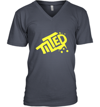 Load image into Gallery viewer, Fortnite Tilted (Yellow Logo) Men's V-Neck
