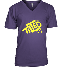 Load image into Gallery viewer, Fortnite Tilted (Yellow Logo) Men's V-Neck
