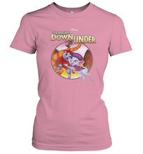 Load image into Gallery viewer, Disney The Rescuers Down Under Circle Movie Logo Women's T-Shirt

