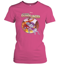 Load image into Gallery viewer, Disney The Rescuers Down Under Circle Movie Logo Women's T-Shirt
