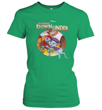 Load image into Gallery viewer, Disney The Rescuers Down Under Circle Movie Logo Women's T-Shirt
