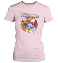 Load image into Gallery viewer, Disney The Rescuers Down Under Circle Movie Logo Women's T-Shirt
