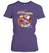 Load image into Gallery viewer, Disney The Rescuers Down Under Circle Movie Logo Women's T-Shirt
