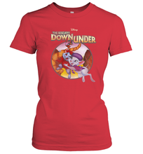 Load image into Gallery viewer, Disney The Rescuers Down Under Circle Movie Logo Women's T-Shirt
