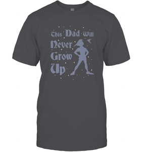 Disney Peter Pan This Dad Will Never Grow Up Men's T-Shirt