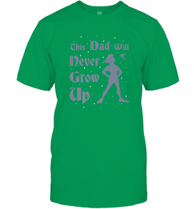 Disney Peter Pan This Dad Will Never Grow Up Men's T-Shirt