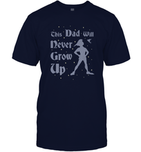 Load image into Gallery viewer, Disney Peter Pan This Dad Will Never Grow Up Men&#39;s T-Shirt
