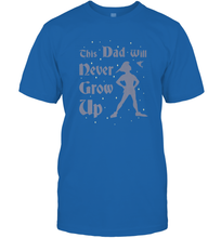 Load image into Gallery viewer, Disney Peter Pan This Dad Will Never Grow Up Men&#39;s T-Shirt
