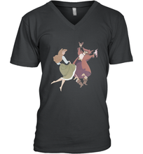 Load image into Gallery viewer, Disney Sleeping Beauty Briar Rose Dancing Men's V-Neck
