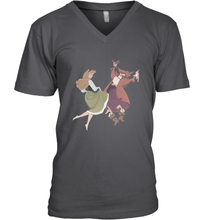 Load image into Gallery viewer, Disney Sleeping Beauty Briar Rose Dancing Men's V-Neck
