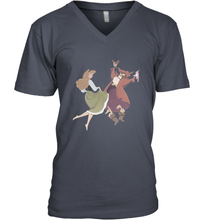 Load image into Gallery viewer, Disney Sleeping Beauty Briar Rose Dancing Men's V-Neck
