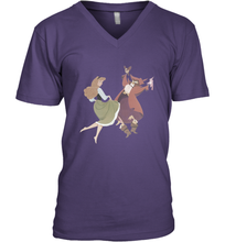 Load image into Gallery viewer, Disney Sleeping Beauty Briar Rose Dancing Men's V-Neck
