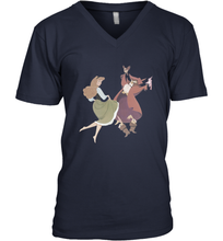 Load image into Gallery viewer, Disney Sleeping Beauty Briar Rose Dancing Men's V-Neck
