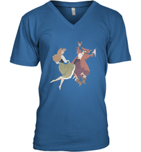 Load image into Gallery viewer, Disney Sleeping Beauty Briar Rose Dancing Men's V-Neck
