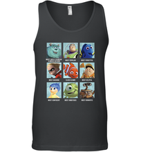 Load image into Gallery viewer, Disney Pixar Collection Character Yearbook Men&#39;s Tank Top
