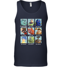 Load image into Gallery viewer, Disney Pixar Collection Character Yearbook Men&#39;s Tank Top
