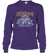 Load image into Gallery viewer, Disney Pixar Toy Story Neon Aliens Ooohh Long Sleeve T-Shirt
