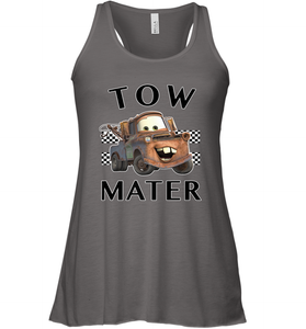 Disney Pixar Cars Tow Mater Finish Women's Racerback Tank