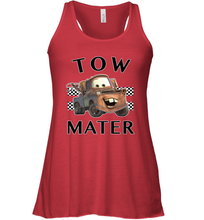 Load image into Gallery viewer, Disney Pixar Cars Tow Mater Finish Women&#39;s Racerback Tank
