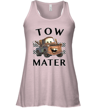 Load image into Gallery viewer, Disney Pixar Cars Tow Mater Finish Women&#39;s Racerback Tank
