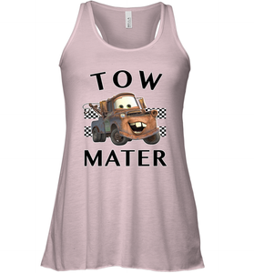 Disney Pixar Cars Tow Mater Finish Women's Racerback Tank