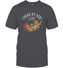 Load image into Gallery viewer, Disney Lion King Simba Living My Best Life Men&#39;s T-Shirt
