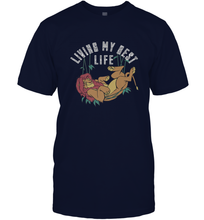 Load image into Gallery viewer, Disney Lion King Simba Living My Best Life Men&#39;s T-Shirt
