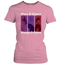 Load image into Gallery viewer, Disney Villains Once A Queen Always A Queen Women's T-Shirt
