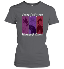 Load image into Gallery viewer, Disney Villains Once A Queen Always A Queen Women's T-Shirt
