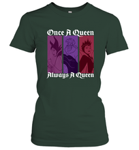 Load image into Gallery viewer, Disney Villains Once A Queen Always A Queen Women's T-Shirt
