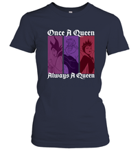 Load image into Gallery viewer, Disney Villains Once A Queen Always A Queen Women's T-Shirt
