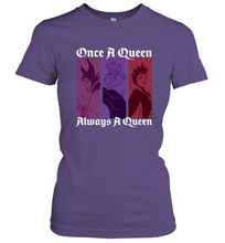 Load image into Gallery viewer, Disney Villains Once A Queen Always A Queen Women's T-Shirt
