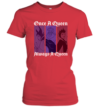 Load image into Gallery viewer, Disney Villains Once A Queen Always A Queen Women's T-Shirt
